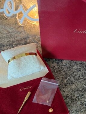 Rare 1970 Aldo Cipullo - Ultima II Charles Revson LOVE Bracelet